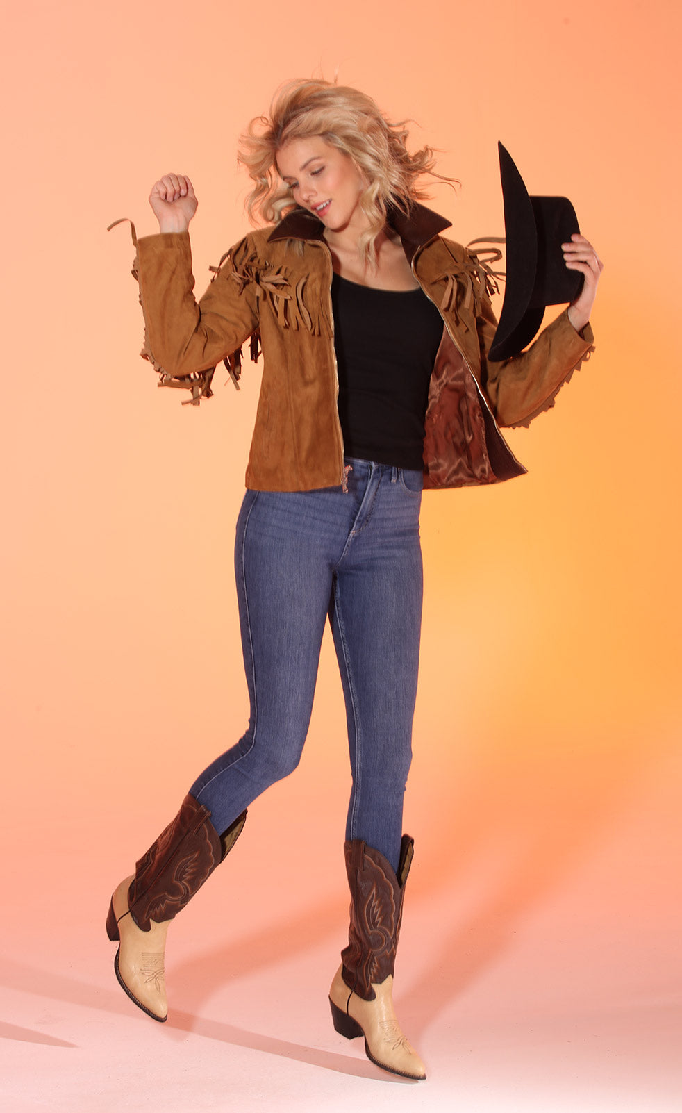 Beth In Brushed Antelope From The Yellowstone Collection