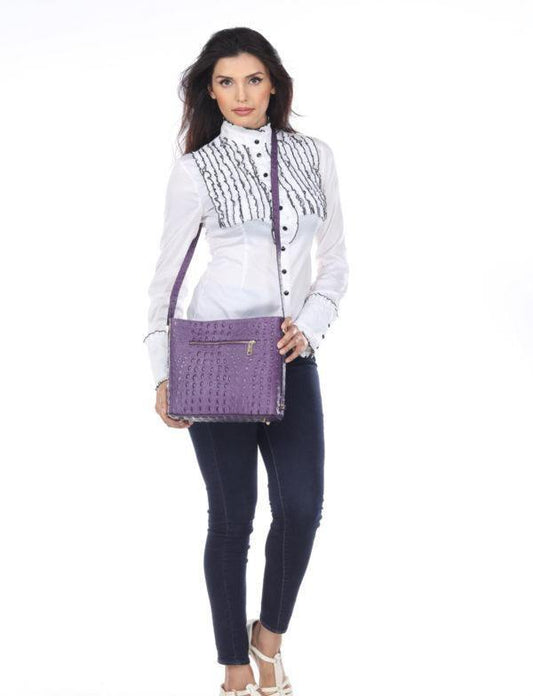 Luana-Cross-body Rich In Color & Proportioned For Your Needs - Leather Made In Italy