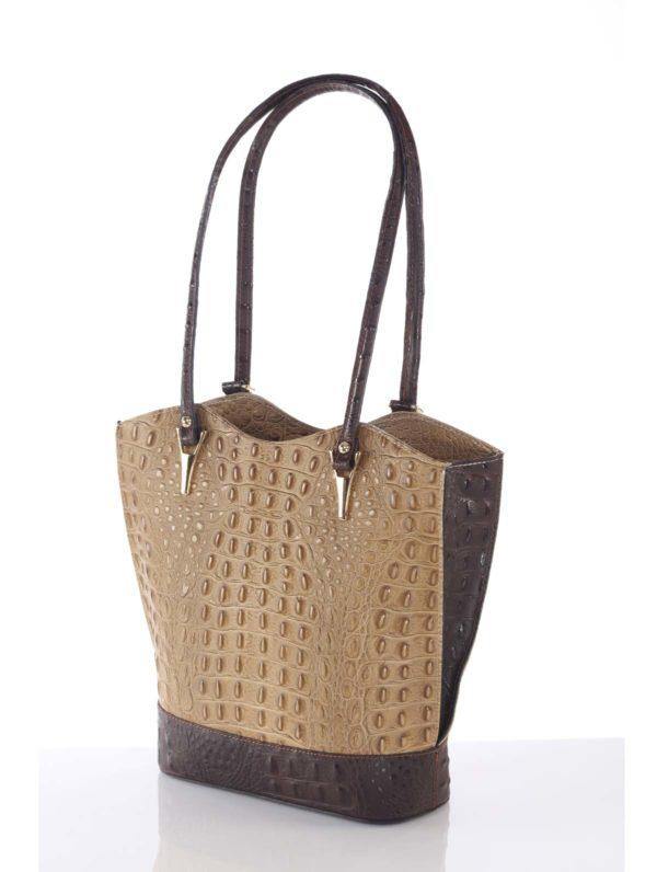 Woven Leather Bag, Made in Florence Italy