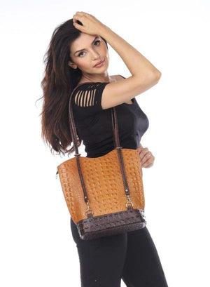 Sara Convertible Top Handle, Shoulder Bag & Backpack! - Leather Made In Italy