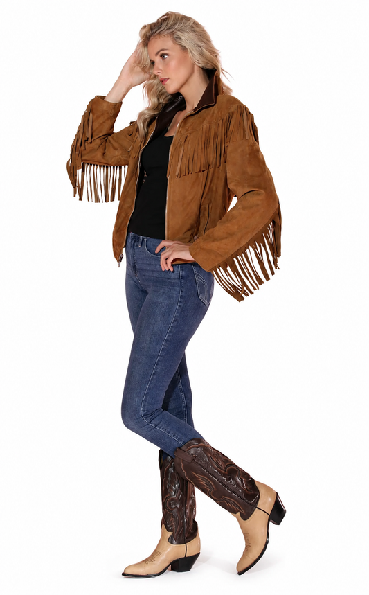 Beth In Brushed Antelope From The Yellowstone Collection