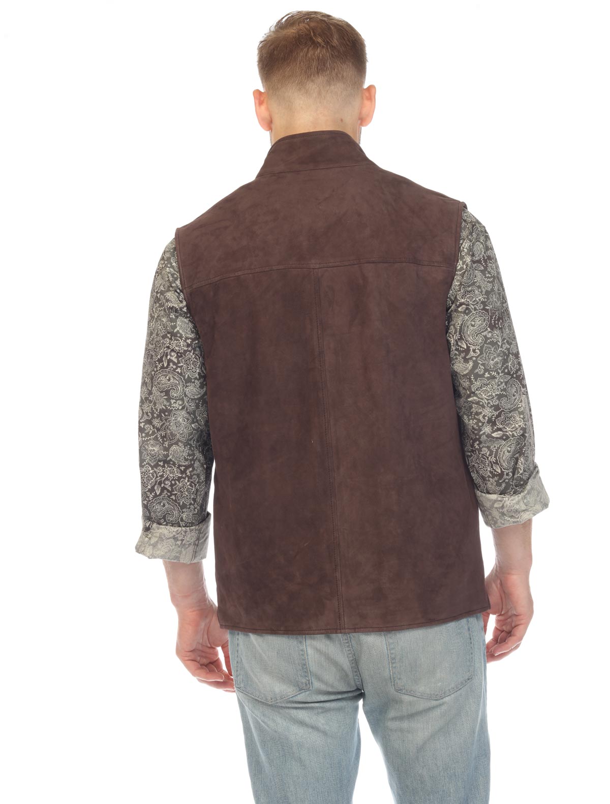 Roberto Vest In Rare Antelope Skin