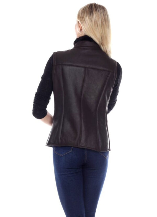 Adele-Ladies" "Premium" Sheepskin Vest