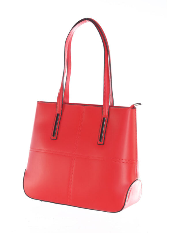 Annalisa-Satchel in Smooth Italian Calfskin Leather