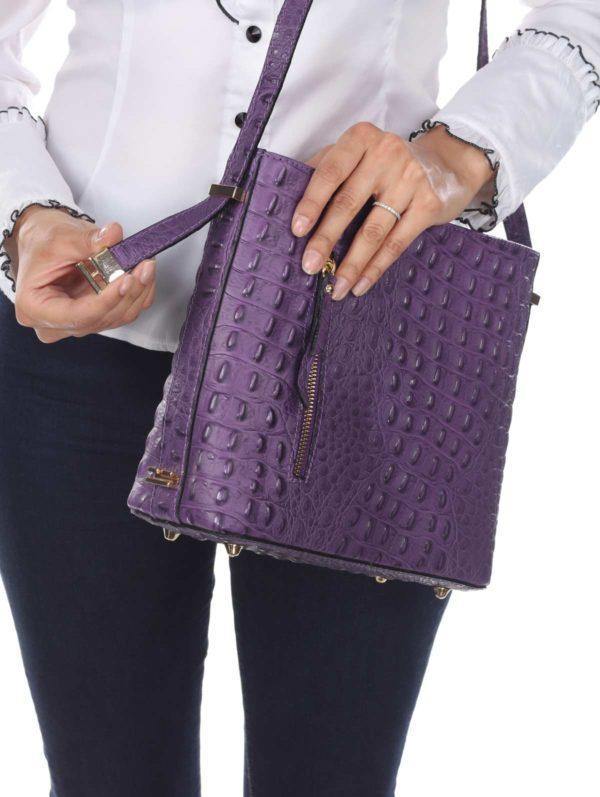 Luana-Cross-body Rich In Color & Proportioned For Your Needs - Leather Made In Italy