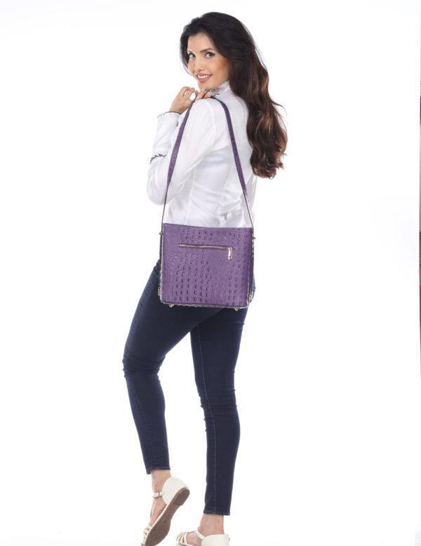 Luana-Cross-body Rich In Color & Proportioned For Your Needs - Leather Made In Italy