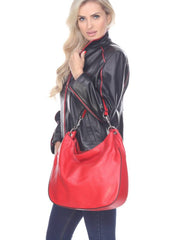Patricia-Hobo Shoulder Bag In Italian Calfskin