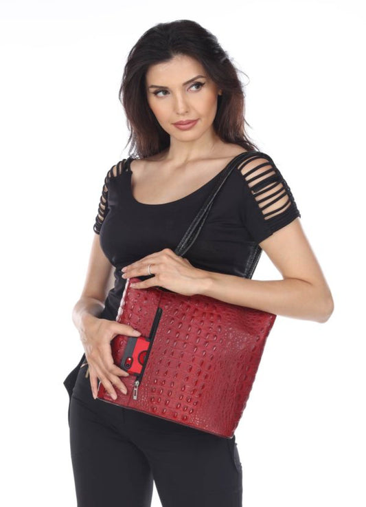 Victoria-Ladies' Concealed-Carry Handbag