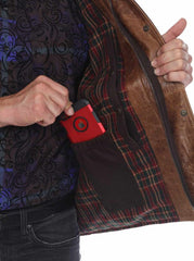 Jackson Concealed-Carry Men's Vest in Buffalo From The Yellowstone Collection