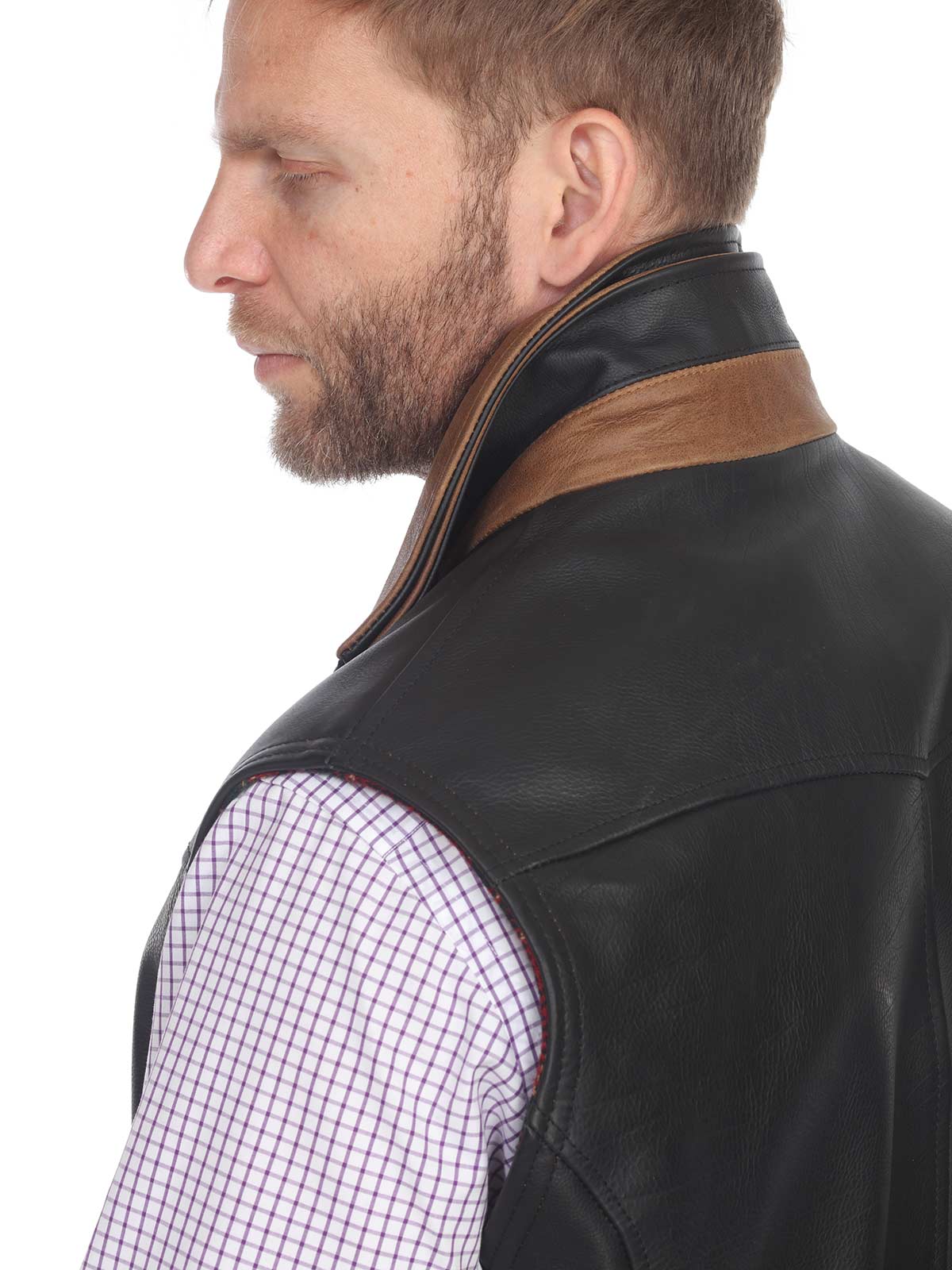 Jackson Concealed-Carry Men's Vest in Buffalo From The Yellowstone Collection