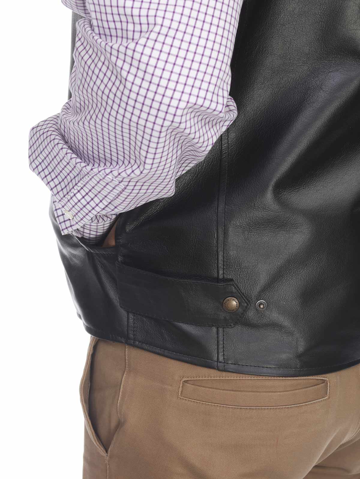 Johnny Deerskin Vest