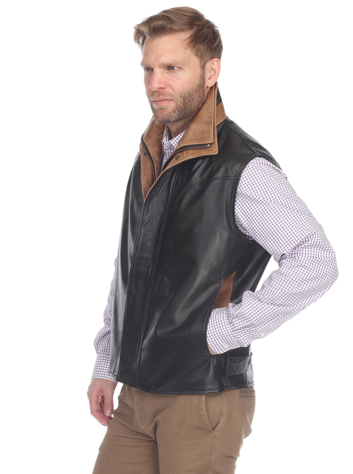Johnny Deerskin Vest
